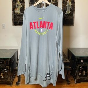 Nike Atlanta Basketball warm up shirt